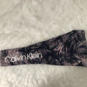 Jungle print Calvin Klein athletic leggings